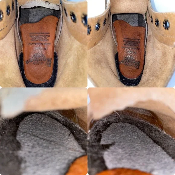 Vintage Dr. Martens England MIE Floral Print Leather Boots Toddler - Picture 11 of 14